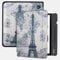 Lunso - Housse de protection anti-glisse - Convient pour Kobo Libra H20 (7 pouce) - Tour Eiffel