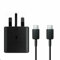 Samsung Galaxy S21 5G Charger, Genuine Samsung 25W USB-C Super Fast UK Mains Wall Charger & USB-C Cable for Galaxy S21 5G,S23 FE,S24,S24+,S24 Ultra & Also includes Braided USB-C Cable