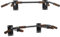 FK Sports Pull Up Bar Doorway & Chin Up Bar for Upper Body Training pull up bar wall mounted, Arms, Back and Core Strength Training - Home Pull-Up Bars for Indoor (Orange (Wall Mounted))