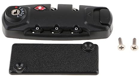 zalati Luggage Locks TSA Approved Replacement with 3 Digit Combination Padlocks for Retrofit