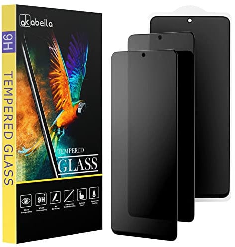 AKABEILA 3 Pack Privacy Screen Protector for iPhone SE 2022/SE 2020/8/7 4.7 Privacy Full Coverage Anti Spy Tempered Glass Protective Film