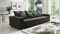 Kuechen-preisbombe Modernes Big Sofa Wohnlandschaft Sofa Couch Jumbo 4 - Grau Leder Imitation