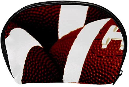 Hängende Reise Kulturtasche, tragbarer Make up Organizer, Kosmetikhalter für Pinsel Set,Sport American Football