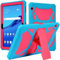 Hülle kompatibel mit Huawei MediaPad M5 Lite 10 PC und Silikonhülle für M5 Lite 10 BAH2-W19 BAH2-L09 BAH2-W09 10,1 Shell (Color : Red+Blue)