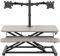 VIVO Height Adjustable 81cm Standing Desk Converter with Dual 13 to 30 inch Monitor Stand, Sit Stand Monitor Mount and Desk Riser, Gray, DESK-V000K-M2G