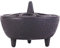 Cast Iron Incense Burner, Cast Iron Shaped Incense Aromatherapy Burner Wax Melts Log Burner for Home Bathroom Bedroom Decor