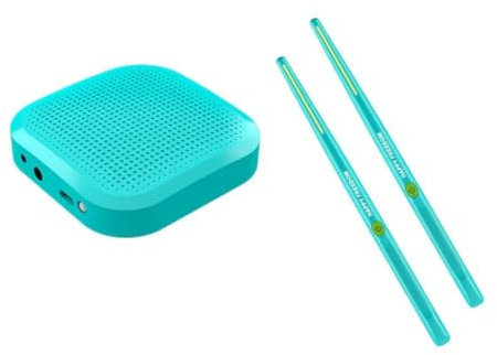 Juego de batería eléctrica para niños, instrumento de percusión, práctica de ritmo, palo de ritmo, para niños y adultos, tambor electrónico portátil