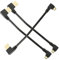 JECOMPRIS Usb 90 Degree Adapter Cable Fast Charging Data Transfer Gold Plated Connector Right Angle Usb to Usb Cable
