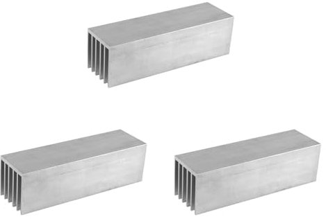 GIWFBQTR 3X Dissipateur de Chaleur 100X30X30MM Amplificateur de Puissance en Aluminium Module de Radiateur de Radiateur pour SystèMe de Refroidissement