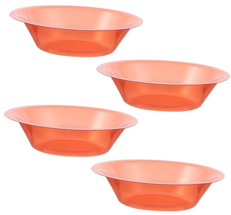 HOMSFOU 4 Stücke Rauchmelderabdeckung Alarm -Abschirmzubehör Schutz Wartungsabdeckung für schützend bewachen wiederverwendbar Kappe Plastik rot