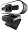 Webcam Full HD 1080P con luce ad anello regolabile, obiettivo ottico a fuoco fisso, microfono integrato, USB Plug & Play per PC, laptop, videoconferenze, streaming live