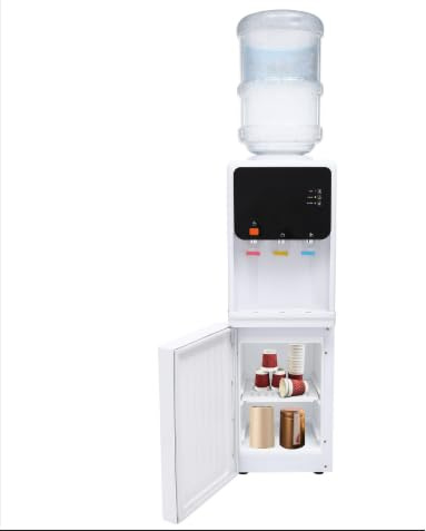 Wasserspender Elektrischer mit Kalt Heiß Doppelfunktion Bodenstehender Heißwasserspender für Büro Häuser 30 * 31 * 95cm