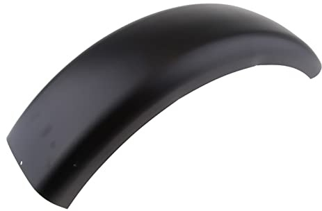 BWZJS Flacher Heckfender Anhänger Langer Stahl, for Harley, Bobber Chopper 883 Motorradreifen-Spritzschutz