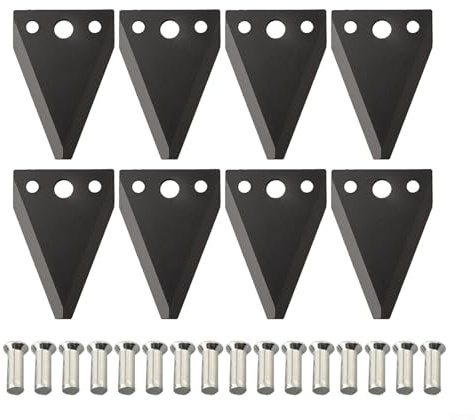 Rasenmäher Bar Kit mit 8 Metall und 16 Nieten kompatibel GW-P406732 GW-P406657 GW-P406658 Ersatzzubehör