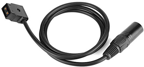 Tomantery Câble Adaptateur D TAP Femelle vers XLR 4 Broches Mâle pour les Séances de Photographie en Extérieur