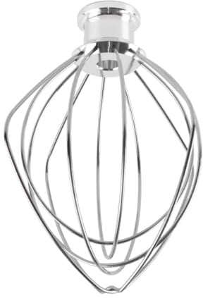 Ubric Frusta di ricambio a 6 fili, frusta in acciaio inossidabile per K45 K45SS KSM75 KSM90 KSM95 KSM100 KSM103 KSM110, mixer per pastella all'uovo, crema e maionese
