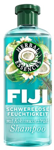 Herbal Essences Fiji Shampoo für schwerelose Feuchtigkeit 2x350ml | mit Kokosnussextrakt