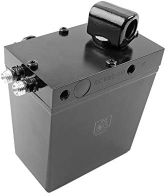 DT Spare Parts Pompa idraulica 7.77028 M12 x 1,5, M12 x 1,5, L: 130 mm, larghezza: 80 mm, altezza: 101 mm, 580 ml, 280 bar, Pov: 280 bar, pompa per cabina per camion