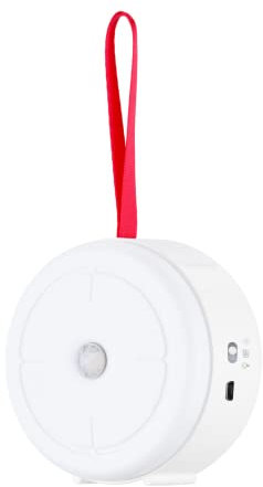 Mobiles Nachtlicht mit Bewegungsmelder, LED Orientierungslicht, 3 Modi (On/Off/Sensor), 1800mAh Akku, Warmweiß 3000K, Magnetisch, Aufstellbar & Aufhängbar, für Schlafzimmer, Kinderzimmer, Flur