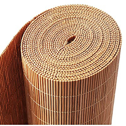 MmQgQstore Chemin de table Coureur En Bambou Naturel Enroulé, Simples Places Tissées à La Main Pour Manger Maison, Tapis Thé Lavables L'isolation Thermique, Essuyer(Size:30×40cm)