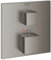 Miscelatore termostatico doccia Grohe Grohtherm Cube per Rapido SmartBox, 1 consumatore, Colorazione: grafite dura spazzolata