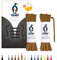 biped LACES 2 pares de cordones redondos de algodón ø 3,5 mm - Cordones de calidad resistentes al desgarro para zapatos de cuero, zapatillas de deporte - fabricados en la UE z2901(marrón claro,75 cm)