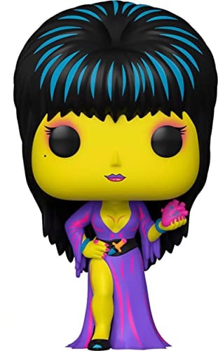 Funko Pop! Elvira 68 Mistress of The Dark Blacklight Special Edition