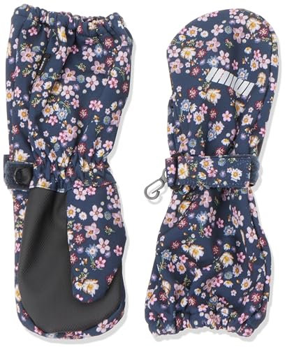 Name It Baby-Mädchen NMFALFA08 Mitten Liberty Flower FO Fäustlinge, Bering Sea, 5