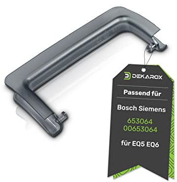 DEKAROX Wassertankgriff Griff transparentgrau für Siemens Bosch 00653064 653064 für Wassertank in Kaffeevollautomat EQ5 EQ6 plus s700 VeroAroma VeroCafe