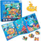 Kinderpuzzle,Magnet Puzzle,Tier Puzzle für Kinder,Reisespiele Kinder ab 3 Pädagogisches Puzzles,Pädagogisches Spielzeug,Lernspielzeug für Kinder 3 4 5 Jahren（Ozean）