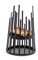 Decor Space Braciere Alabama tondo, struttura in acciaio resistente ad alte temperature, per esterno