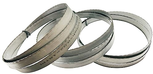 FOXBC 44-7/8-inch Bandsaw Blades 14/18 TPI, 44-7/8 x 1/2 x .020, Replacement for DeWalt DW3986, Milwaukee 48-39-0561 Portable Band Saw, 3-Pack