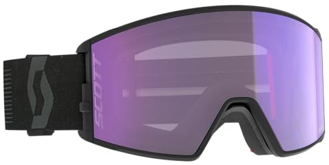 Scott SCO GOGGLE REACT LS Schwarz