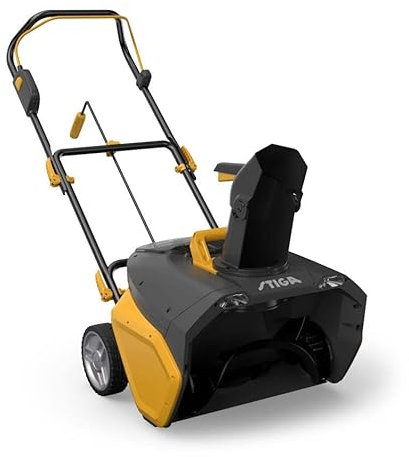 STIGA Serie 7 spazzaneve – 48 V Cordless, sistema a doppia batteria, 1 batteria ePower da 7,5 Ah e caricatore inclusi nella confezione, larghezza di 50 cm, deflettore regolabile