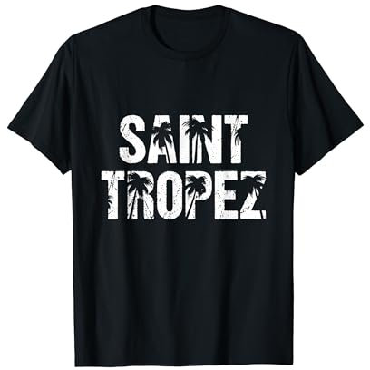 Saint Tropez Palmen Frankreich St. Tropez T-Shirt