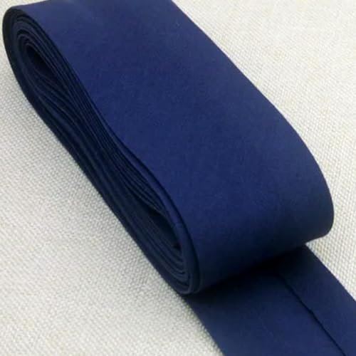 VICIYOO Baumwoll-Schrägband, Größe 4 cm, 40 mm, 5 Meter, superbreites Faltband, DIY, handgefertigtes Nähmaterial, Stoffband