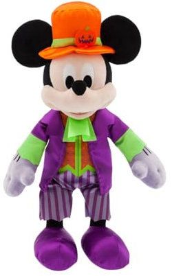 Disney Store Official Mickey Halloween Plush – Medium 15 Inch, Halloween Plushie, Halloween Decorations, Mickey Mouse Plush, for Kids