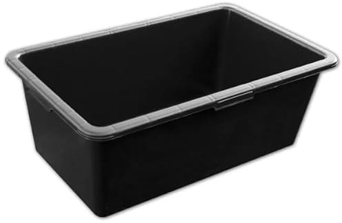 DO IT AT HOME Plastic Mixing Tub 40L for Pet Cleaning Multi Purpose Tub Use Feed Bucket Equine Stable Water Trough