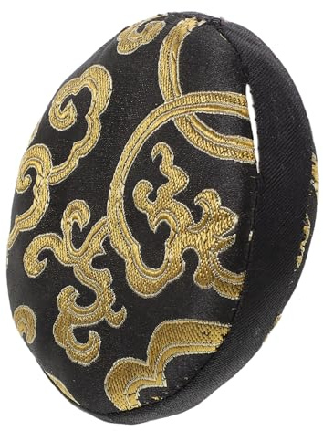 Ipetboom Klangschalenmatte Runde Pad Klangschalenkissenring Halter Für Buddha-klangschalenmatte Klangschalenunterlage Klangschalenpolster Tibetische
