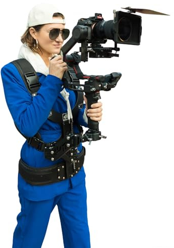 DF DIGITALFOTO Neues Thanos SE Gimbal Weste Steadycam System, Universelle Gimbal Stützweste für Videokameras; ideal für Hochzeiten und Dokumentarfilme; kompatibel mit DJI RS4/RS5, Nutzlast 2-8kg