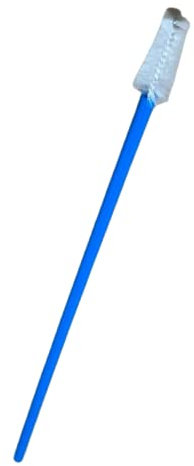 Cura Farma® Cytobrush Zahnbürsten Zytologische Endocervicale für gynäkologische Analysen tierärztliche Sterile Einzelpackung Bürste Nylon Strapazierfähiger Kunststoffgriff Blau 100 Stück