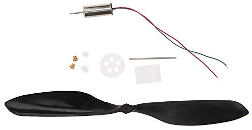 Hztyyier 3.7V Coreless Brushed Motor Set mit 716 720 8520 Motor und Propeller für RC Toy Fernbedienung Aircraft Coreless Motor(716 Motor)
