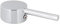 Ersatz Wasserhahn Wasserhahn Hebel Griff, Waschbecken Griff 45mm Ventilkern Single Basin Wasserhahn Griff, Bad Zubehör für Küche Bad Hardware Badezimmer