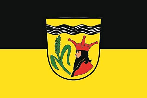 U24 Fahne Flagge Schwarzach (Niederbayern) Bootsflagge Premiumqualität 120 x 180 cm