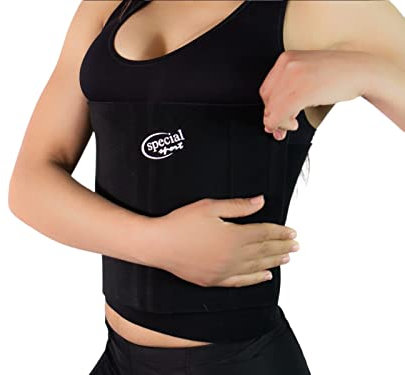 Special Sport Bauchband aus Neopren 100 x 25 cm schwarz