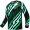 Cycling Jersey Long Sleeve Men Mountain Road Bike Motocross Jersey Bicycle MTB T-Shirt Downhill Top Riding Sports Racing Blouse Fall Spring Green L