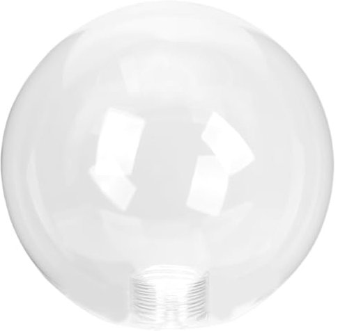 FOMIYES Verre Clair Globe Abat-Jour G9 Éclairage Remplacement Verre Globe 120Mm Moderne Clair Abat-Jour En Accessoires Pour Pendentif Appliques Murales