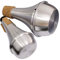 Übungsschalldämpfer, Messing-Trompeten-Dämpfer, Aluminiumkork, Musikinstrumenten-Teil (2 Stück (Dämpfer + Schalldämpfer))