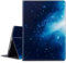 BPQOJB for Microsoft Surface Pro 9 Case with Adjustable Stand & Auto Wake/Sleep PU Leather Slim Smart Protect Cover Tablet Case for Microsoft Surface Pro 9 13 inch 2022 - Blue Galaxy