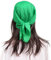 MEANBEAUTY Pañuelo Cuadrado de Satén Para Mujer 70 x 70 cm Pañuelos de Seda Multifunción Bandana -Grün